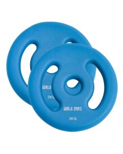 GORILLA SPORTS Set od 2 gumirana tega 30 mmSo cheap