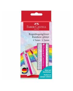 FABER CASTELL 125089 Glitter Rainbow Tube 2x12mlSo cheap