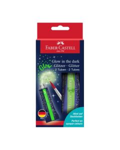 FABER CASTELL 125092 Glitter glow in the dark tube 2x12mlSo cheap