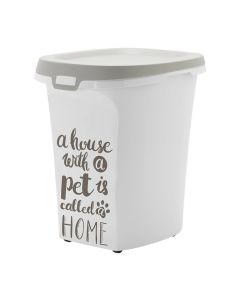 MODERNA Pet Wisdom Trendy Story 38l Kutija za hranu za ljubimce SivaSo cheap