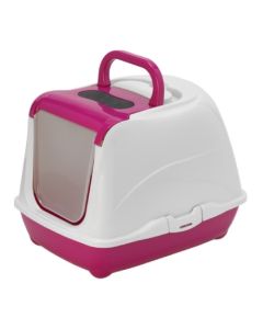 MODERNA Flip Cat Zatvoreni toalet za mačke Pink L 50.2 x 38.8 x 37.7 cmSo cheap