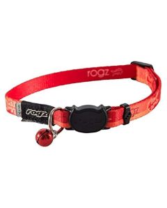 ROGZ Cat Collar Safety Breakaway Kiddy Cat Small Ogrlica za mačke OrangeSo cheap