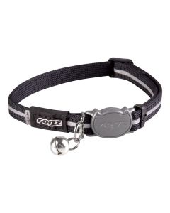 ROGZ Cat Collar Alleycat Ogrlica za mačke BlackSo cheap