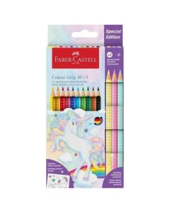 FABER CASTEL 2015420 Grip Jednorog Drvene bojice 1/10 + 3 Sparkle Pastel bojiceSo cheap