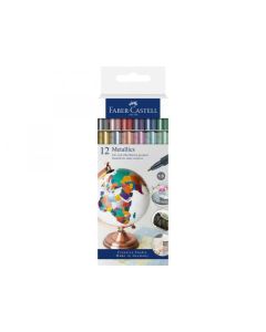 FABER CASTELL 160713 Flomasteri 1/12 MetalikSo cheap