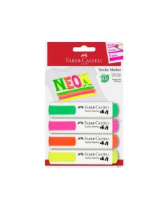 FABER CASTELL 159591 Neon Flomaster za tekstil 1/4So cheap