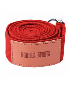 GORILLA SPORTS Crvena Kaiš za joguSo cheap