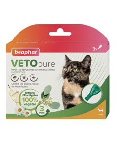 BEAPHAR Vetopure Cat Bio Spot On 3×1 Ampula Preparat protiv insekata za mačkeSo cheap