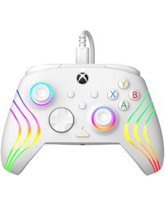 PDP Xbox Series X|S & PC White Afterglow Wave GamepadSo cheap