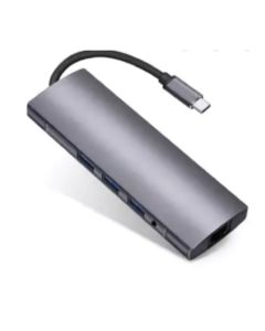 LINKOM HDMI/USB-A/USB-C/RJ-45/VGA/Čitač kartica/3.5mm audio Multiport HubSo cheap