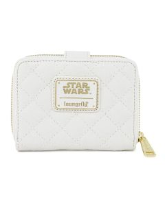 LOUNGEFLY Star Wars White Gold Rebel Wallet NovčanikSo cheap