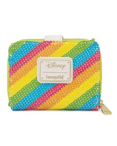 LOUNGEFLY Disney Sequin Rainbow Zip Wallet NovčanikSo cheap