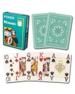 MODIANO Cristallo Green Poker karteSo cheap