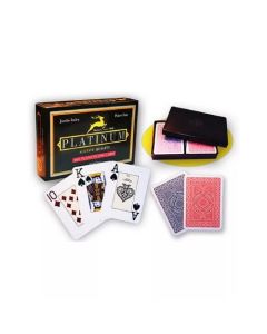 MODIANO Platinum Acetate 2 špila Poker KarteSo cheap