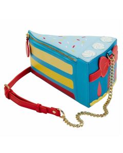 LOUNGEFLY Snow White Cosplay Cake Crossbody BagSo cheap