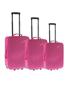 EMPIRE Doha Roze Set od tri koferaSo cheap