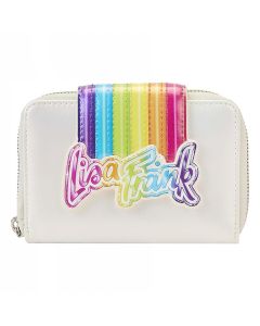 LOUNGEFLY Lisa Frank Rainbow Logo Zip Around NovčanikSo cheap