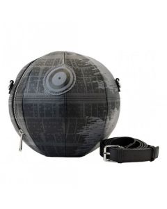 LOUNGEFLY Star Wars Return Of The Jedi 40TH Anniversary Death Star Figural Crossbody BagSo cheap