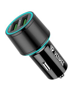 YENKEE YAC 2136 QC 3.0 Dual USB Auto punjačSo cheap