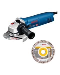 BOSCH GWS 1400 Ugaona brusilica + Dijamantska rezna ploča So cheap