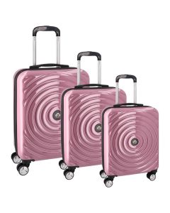 EMPIRE Vigo Roze Set od tri koferaSo cheap