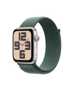 APPLE Watch SE (2024) 40 mm GPS Aluminium Starlight Lake Green Sport Loop MXEH3QV/A Pametni satSo cheap