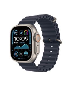 APPLE Watch Ultra 2 (2024) 49 mm GPS i Cellular Natural Titanium Navy Ocean Band MX4D3SE/A Pametni satSo cheap