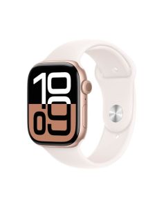 APPLE Watch Series 10 42 mm GPS Aluminium Rose Gold Light Blush Sport Band S/M MWWH3QV/A Pametni satSo cheap