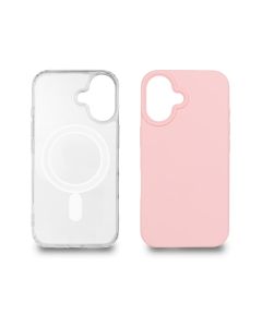 JUST IN CASE 2u1 Extra case MAG MIX PLUS paket PINK za iPhone 16So cheap