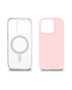 JUST IN CASE 2u1 Extra case MAG MIX PLUS paket PINK za iPhone 16 Pro MaxSo cheap