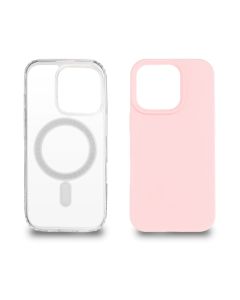 JUST IN CASE 2u1 Extra case MAG MIX PLUS paket PINK za iPhone 16 ProSo cheap