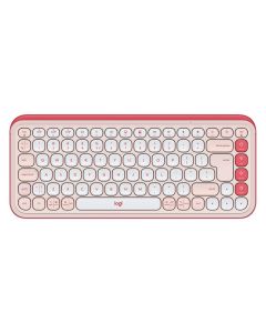 LOGITECH POP Icon Keys Rose Kompaktna bežična tastaturaSo cheap