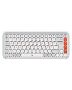 LOGITECH POP Icon Keys Off White Kompaktna bežična tastaturaSo cheap