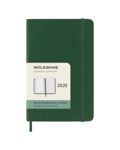 MOLESKINE Datumirani nedeljni planer 2025 MP Zeleni 9 x 14 cmSo cheap