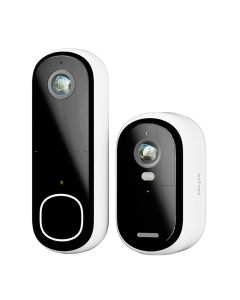 ARLO Essential Hard Bundle (Gen 2) 2K Kamera za video nadzor + AVD3001-100EUS Pametno zvono sa kameromSo cheap