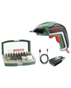 BOSCH 06039A800S IXO V Akumulatorski odvrtač + Set bitova 32 komSo cheap