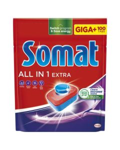 SOMAT All in one Extra Tablete 100 komadaSo cheap