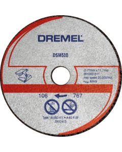 DREMEL 2615S510JB DSM20 Višenamenski abrazivni disk za sečenje (DSM510) pakovanje od 3 komadaSo cheap