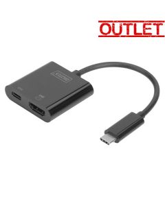 DIGITUS USB-C na HDMI+USB-C 4k adapter OUTLETSo cheap