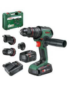 BOSCH 06039E2104 AdvancedImpact 18V-80 QuickSnap Akumulatorska vibraciona bušilica 2.0Ah + 4.0Ah + Punjač + KoferSo cheap