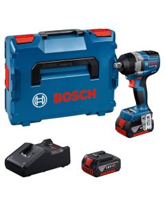 BOSCH 06019L9003 GDS 18V-750 C Akumulatorski udarni odvrtač + 2x5.0Ah Akumulator + Punjač + L-BOXX 136 KoferSo cheap