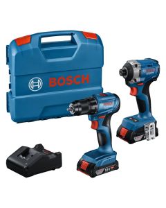 BOSCH 06019N2123 GDX 18V-285 Akumulatorski rotacioni udarni odvrtač + GSR 185-LI Akumulatorska bušilica-odvrtačSo cheap