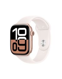 APPLE Watch Series 10 42 mm GPS Aluminium Rose Gold Light Blush Sport Band S/M MWWH3QV/A Pametni satSo cheap